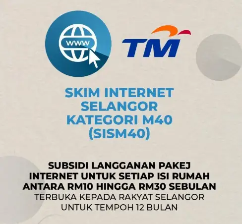 Skim Internet Selangor M40 (SISM40)