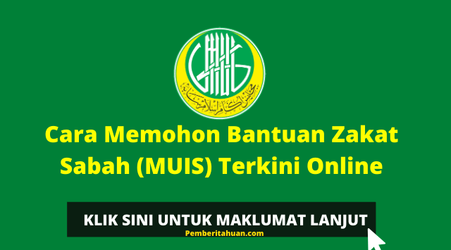 Permohonan Zakat Sabah (MUIS)