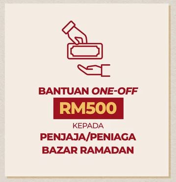 Permohonan Bantuan Peniaga Bazar Ramadhan 2021 Sebanyak RM500